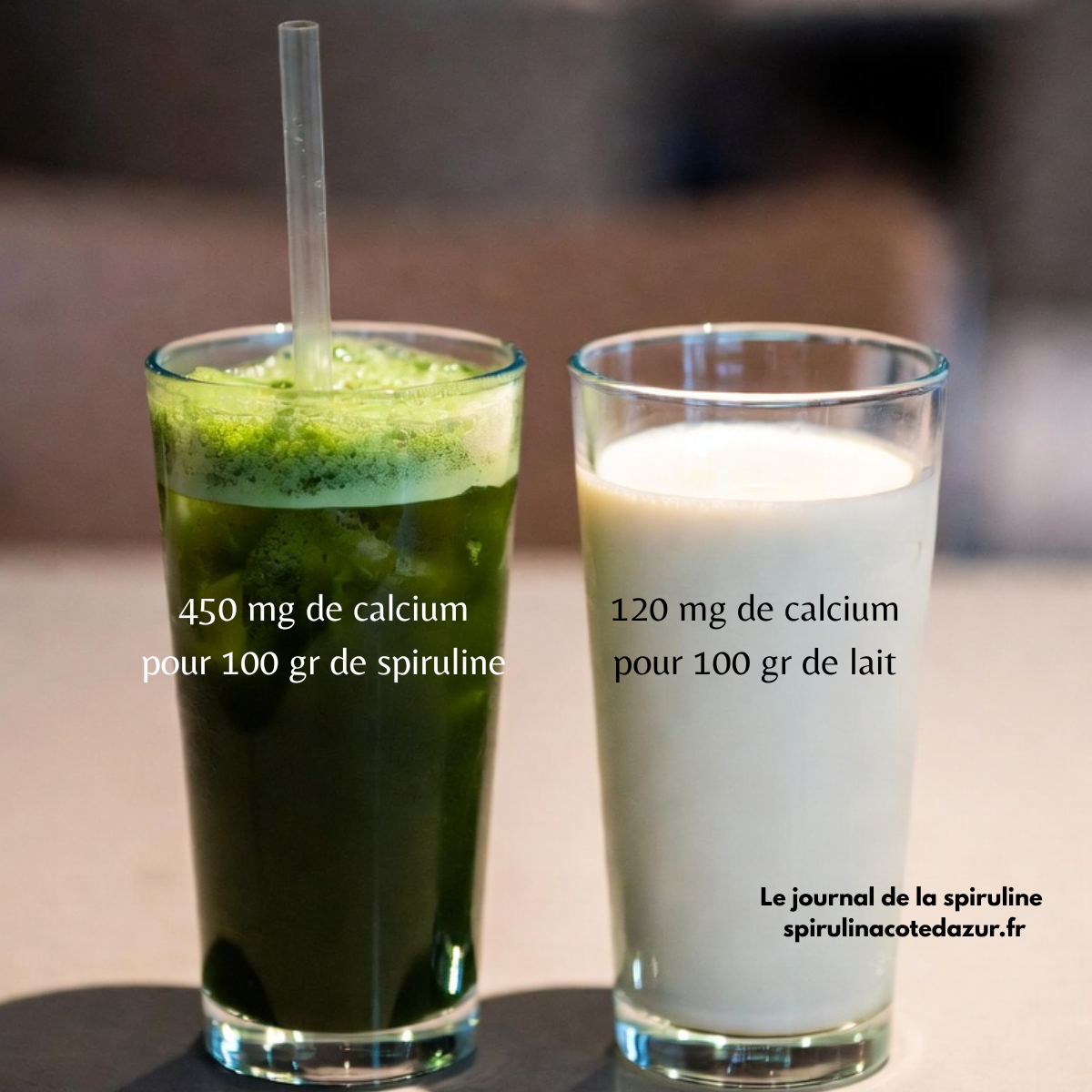 Spiruline calcium : le vrai enjeu, l’absorption